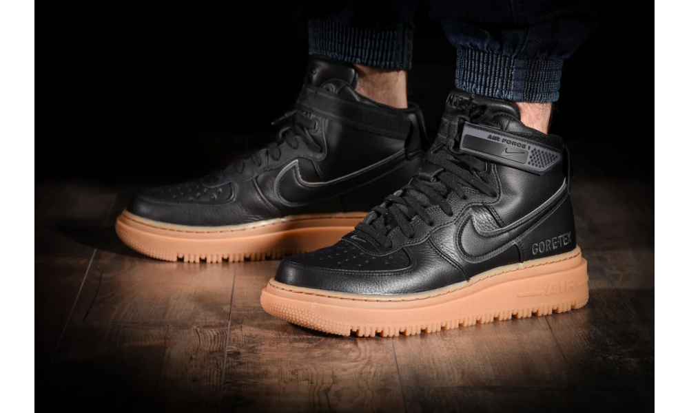 Nike Air Force 1 High Gore Tex Black Gum